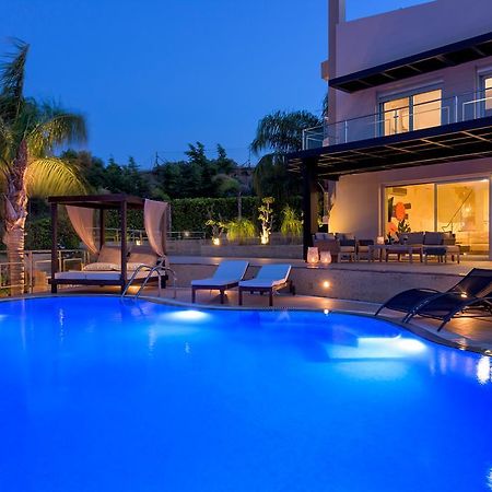 Quinn Hill Luxury Villa Rhodos Exteriér fotografie