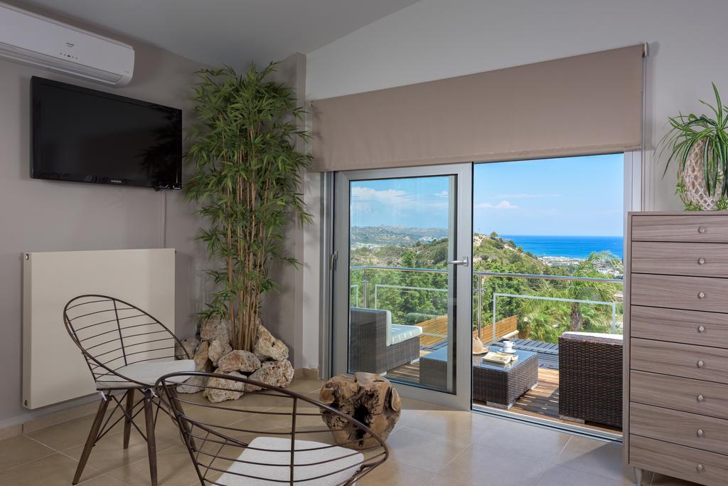 Quinn Hill Luxury Villa Rhodos Exteriér fotografie