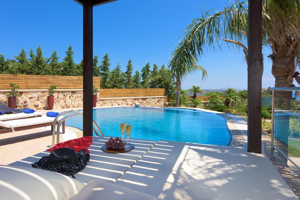 Quinn Hill Luxury Villa Rhodos Exteriér fotografie
