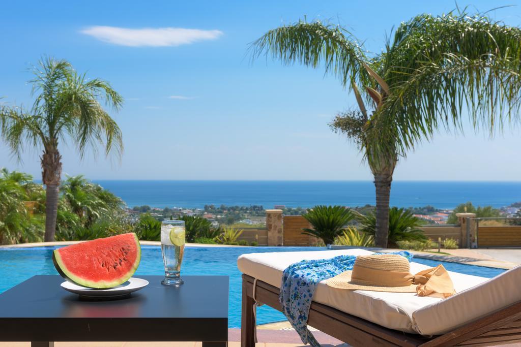 Quinn Hill Luxury Villa Rhodos Exteriér fotografie