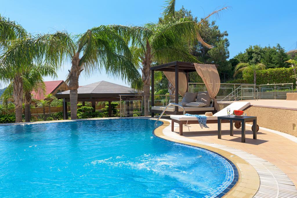 Quinn Hill Luxury Villa Rhodos Exteriér fotografie