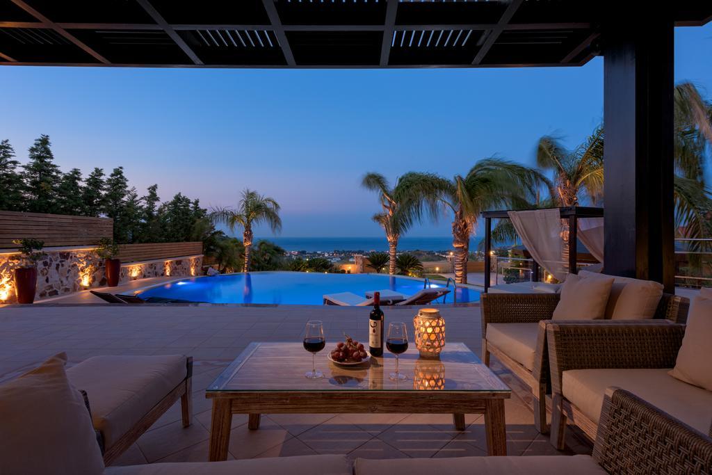 Quinn Hill Luxury Villa Rhodos Exteriér fotografie