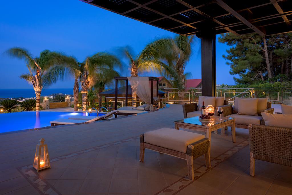 Quinn Hill Luxury Villa Rhodos Exteriér fotografie